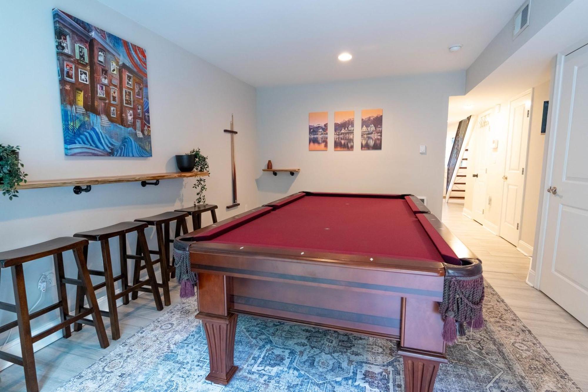 Holiday home Stylish 3br W Pool Table & Garage Philadelphia